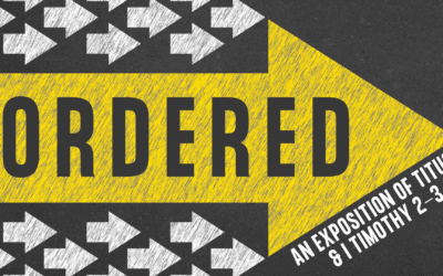 Launch of Ordered Sermon Series